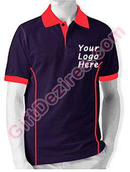 Designer Purple Wine and Red Color T Shirts With Company Logo